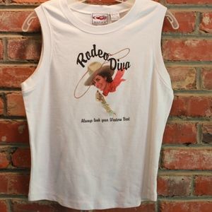Rodeo Diva Tank by Roper: L